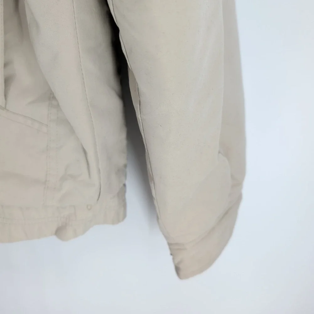 Vintage Renegade Outerwear & Sportswear Full‎ Zip Bomber Jacket Beige Size 2XL